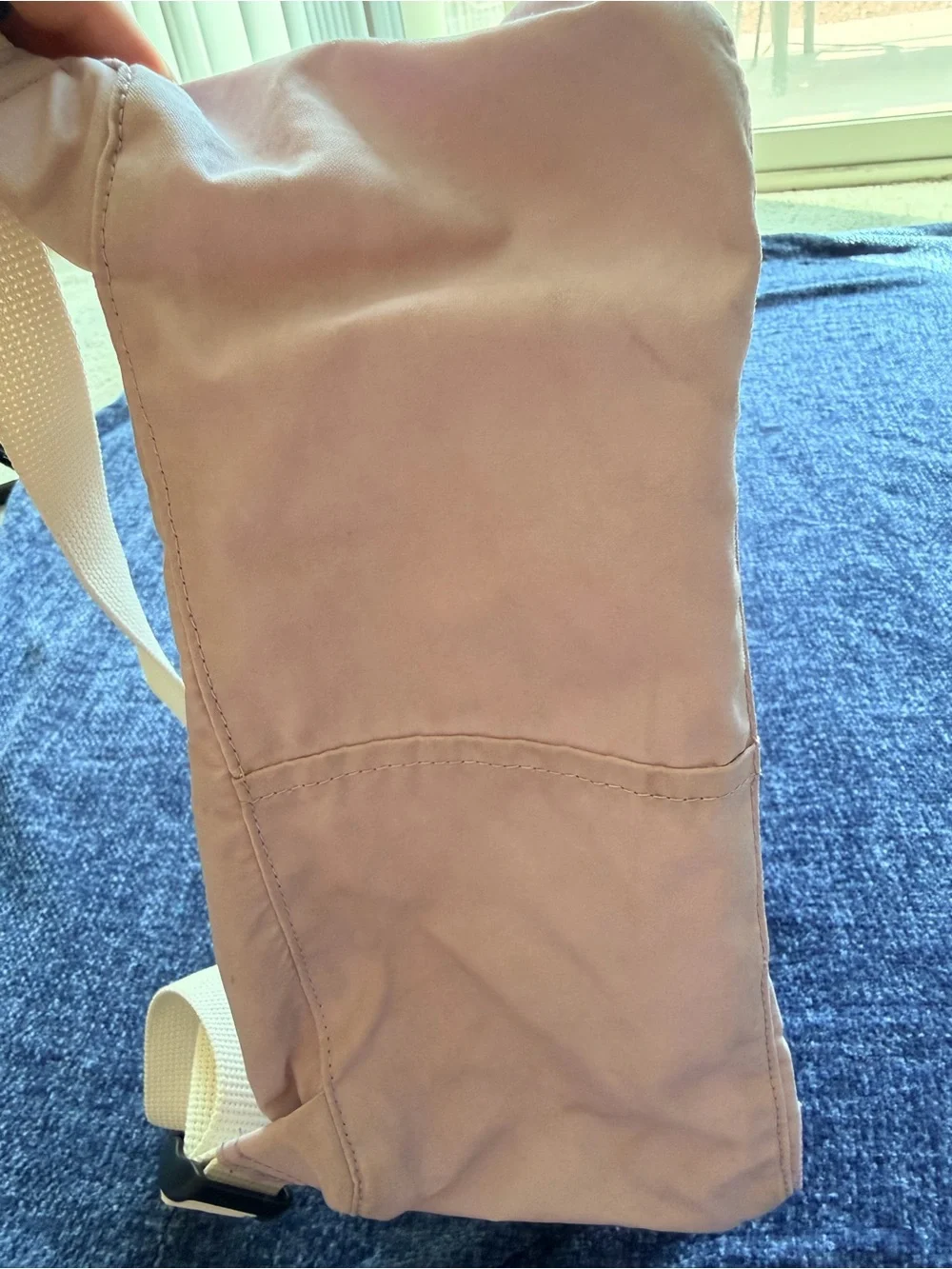 Fjallraven Kånken Backpack in Lilac with White Straps